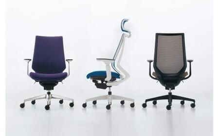 Mdh1_コクヨチェアー　デュオラ2(ブラック・本体黒)／可動肘・ヘッドレスト／フローリング用（Vキャスター）　／在宅ワーク・テレワークにお勧めの椅子