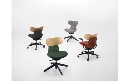 Mlc1_コクヨチェアー　イングライフ(ブラック)／背クッション・肘つき・フローリング用（Vキャスター）　／在宅ワーク・テレワークにお勧めの椅子