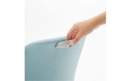 Men1_コクヨチェアー　エルア(ブラック・本体黒)／肘なし／フローリング用（Vキャスター）　／在宅ワーク・テレワークにお勧めの椅子