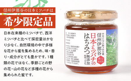 日本ミツバチのはちみつ 200g×2本