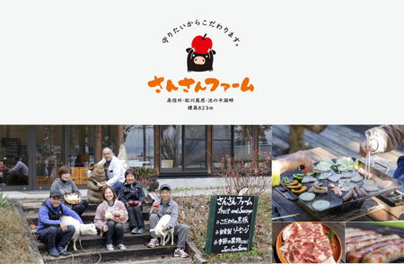 SF01-25C さんさん豚ロースしゃぶしゃぶセット ／(400g×2パック入) // 長野県産豚肉 南信州 ポーク ロース しゃぶしゃぶ バークシャー種 安全 安心 冷凍