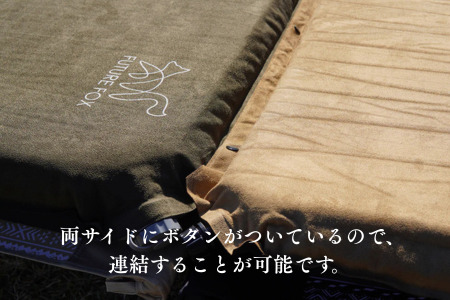 FUTURE FOX 10cmエアマット［FF11］ // キャンプマット インフレーターマット フューチャーフォックス