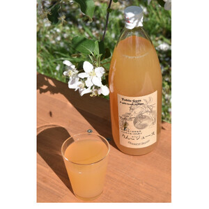 【南信州高森産】サンふじ100%りんごジュース(1L×4本)