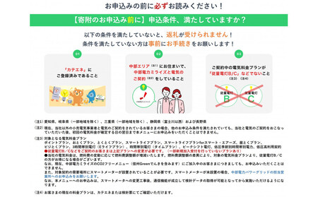 阿智村産CO2フリーでんき 100,000 円コース（注：お申込み前に申込条件を必ずご確認ください）