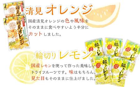 やわらかドライフルーツ（国産原料）　人気 セット 3種×2袋 ｜ フルーツ お菓子 おつまみ 果物 レモン リンゴ オレンジ 小分け 国産 長野 信州