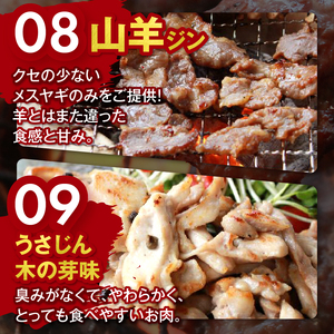 お肉の十二支セット（ジビエ 信州 猪 羊 鶏 豚 鹿 熊 キジ 馬 ウズラ ヤギ ジビエの聖地 遠山ジンギス）【長野県天龍村】