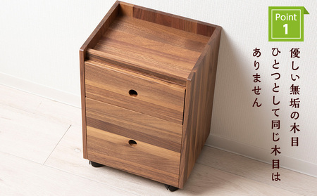 メイクケース（BW材）〈松田工芸〉