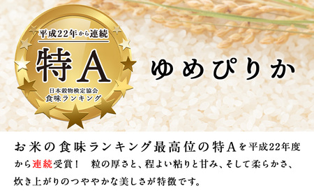 定期便 12ヵ月】〈新米〉令和5年産 北斗米ゆめぴりか5kg お米 こめ