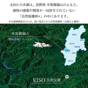 ミネラルウォーター「木曽の天然湧水KISO」280ml(40本) ウォーターツリーボトル【1448192】