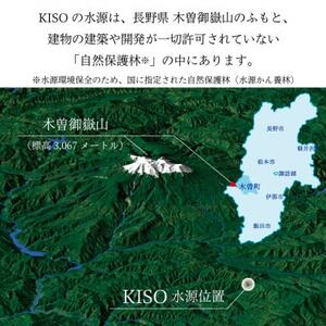 ミネラルウォーター「木曽の天然湧水KISO」1000ml(12本) ウォーターツリーボトル【1453706】