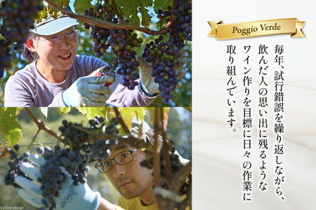 白 ワイン ジョイア シャルドネ 750ml 1本 [Poggio Verde（ポッジョ・ヴェルデ） 長野県 池田町 48110671]