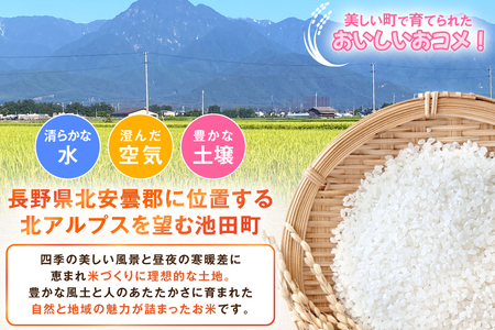 米 令和7年産 特別栽培 にじのきらめき 5kg [有限会社 咲耶 長野県 池田町 48110832] 