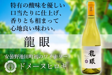 龍眼 750ml×1本 白ワイン [ヴィニョブル安曇野 長野県 池田町 48110406]