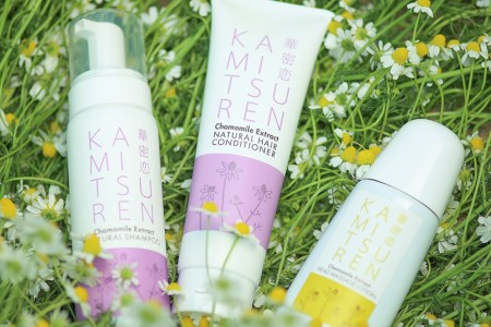 華密恋 オーガニック ヘアケア セット [カミツレ研究所 長野県 池田町 48110771]