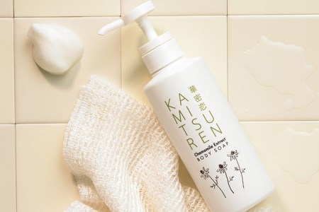 華密恋 オーガニック バスタイムセット [カミツレ研究所 長野県 池田町 48110774]