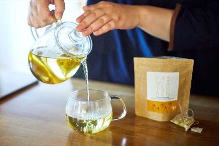 華密恋 国産 有機 カモミール ハーブティ 1.5g×6包×5個 [カミツレ研究所 長野県 池田町 48110776]