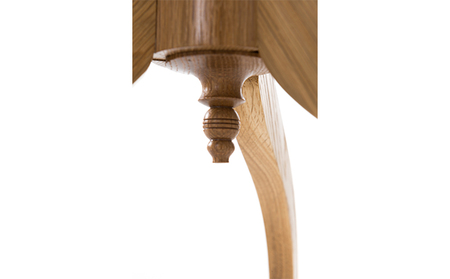 ヘッペルホワイトスタイルの サイドテーブル （ナチュラル）