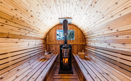 自然の中でととのう至福のひととき From P (フロムピー) 日帰りサウナペアチケット（1回分） 2時間半/長野県白馬村【L0330318】