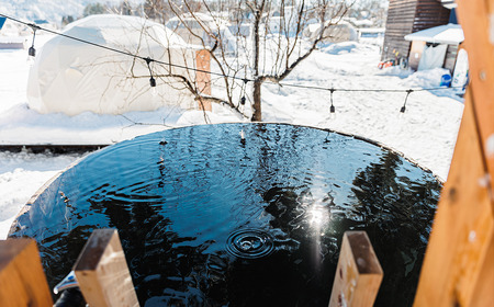 自然の中でととのう至福のひととき From P (フロムピー) 日帰りサウナペアチケット（1回分） 2時間半/長野県白馬村【L0330318】