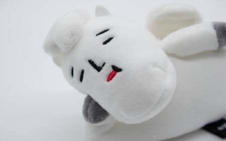 ぽけぷにむらお(寝転び) 140mm /長野県白馬村 ゆるキャラ ヴィクトワール・シュヴァルブラン・村男Ⅲ世【O0130643】