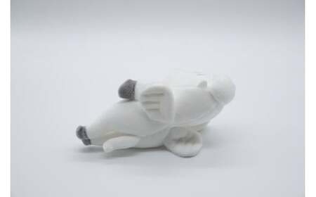 ぽけぷにむらお(寝転び) 140mm /長野県白馬村 ゆるキャラ ヴィクトワール・シュヴァルブラン・村男Ⅲ世【O0130643】