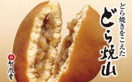 竹風堂 どら焼山 栗粒あん 10個入 ［竹風堂］ 栗 粒 あん 餡 和菓子 スイーツ どらやき 贈答 ギフト 秋 小布施 長野県限定 秋 おやつ お取り寄せ