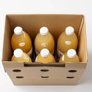 りんごジュース　1000ml×6本(5種類)　信州高山産【1545603】