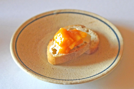 【ふるさと納税】Frui（フリュイ）「花御所柿ジャム」 180g×3個セット｜季節限定（冬～夏頃）☆カフェこあらいの手作りフルーツジャム【長野県信濃町】