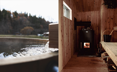 【数量限定】サウナ付きコテージ「Earthboat Kurohime」宿泊に使える12,000円分デジタルクーポン【長野県信濃町ふるさと納税】