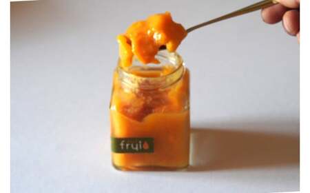 【ふるさと納税】Frui（フリュイ）ジャム6個セット「りんご／ブルーベリー／季節のジャム（ルバーブor花御所柿）」 180g×各2個｜カフェこあらいの、果肉ごとゴロっと入った、自然派手作りフルーツジャムセット【長野県信濃町】