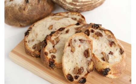 【ふるさと納税】　黒姫高原『パン小舎（pangoya）のカンパーニュ＆レーズンとくるみのパン  12点詰め合わせ』自家製天然酵母パン｜長野県産ゆめかおり使用【長野県信濃町】　