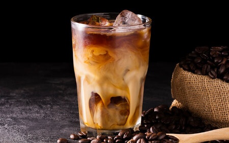 コーヒー ミルクコーヒーの素 5本 加糖4倍希しゃく用 [ANDP010] コーヒー