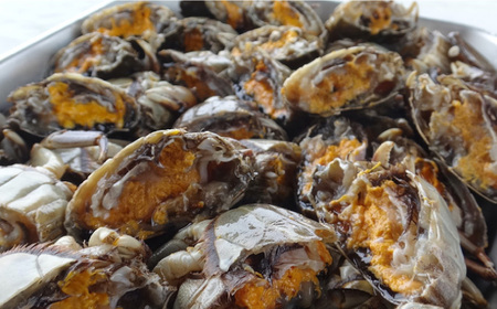 カニ 天然モクズ ガニ 5杯 [ANBN004 ] カニ