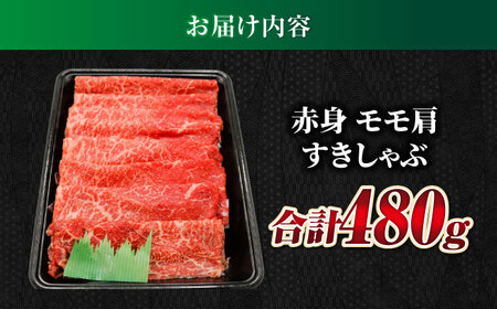 飛騨牛赤身(モモ・カタ)すきしゃぶ480g 飛騨牛 赤身[ANBO007]