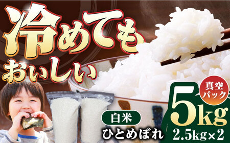 岐阜市産 ひとめぼれ 白米 5kg【2.5kg×2P】 お米 コメ 5キロ 岐阜市/農事組合法人　下城田寺営農[ANEP005]