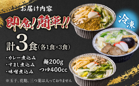 うどん 田毎の煮込みうどん定番セット [ANFP003] うどん