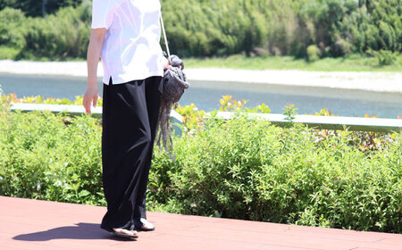 パンツ 寄り添うパンツ ブラックフォーマル [ANGD007] パンツ