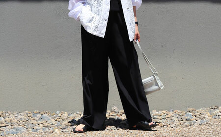 パンツ 寄り添うパンツ ブラックフォーマル [ANGD007] パンツ