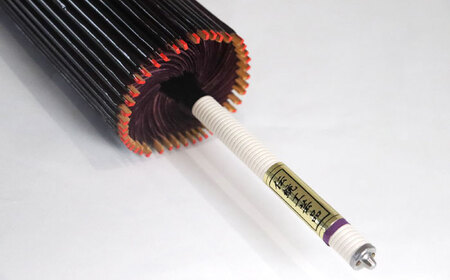 和傘 蛇の目傘 無地（赤紫） [ANBX004] 和傘