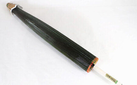 和傘 蛇の目傘 無地（若草） [ANBX005] 和傘