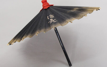 和傘 装飾用ミニ和傘 信長家紋入り [ANBX006] 和傘