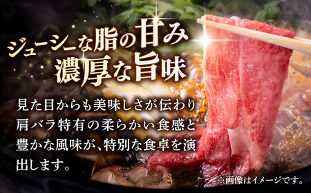 A5等級 飛騨牛 肩バラ すき焼き・しゃぶしゃぶ用 500g すきやき 鍋 A5ランク 岐阜市 / 三心[ANGY003]