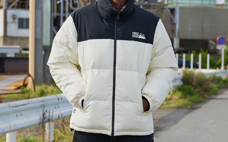 ダウンジャケット バブルダウンジャケット Lサイズ OFFWHITE [ANHZ003] ダウンジャケット