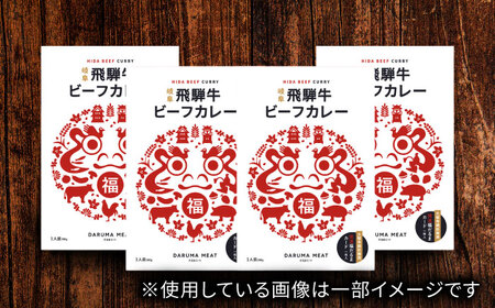 飛騨牛 ビーフカレー 4個セット 牛肉 和牛 カレー 岐阜市 / だるまミート[ANBE030]