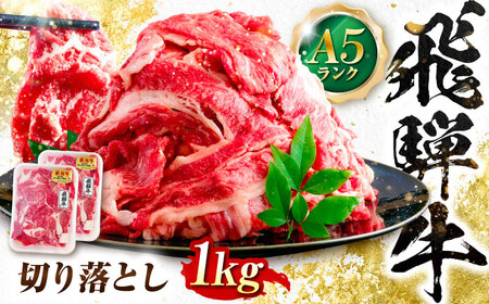 切り落とし肉1kg A5等級飛騨牛 肉の松久[ANIP002]