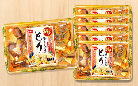 割烹 釜めしの素 とり（414g）×6 ご飯 お手軽 時短 岐阜市/カネカ食品 [ANCE016]