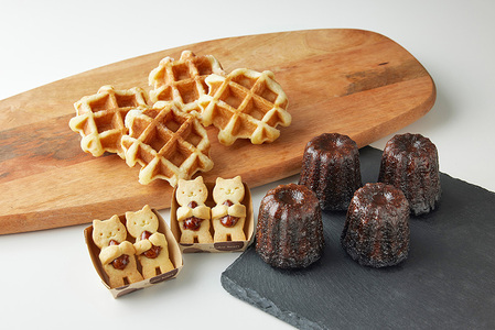 行列必須！カヌレ＆ワッフルセット