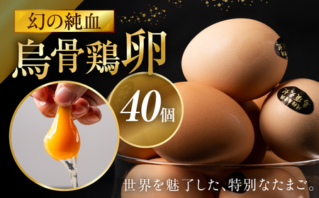 烏骨鶏たまご モールド 40個|たまご