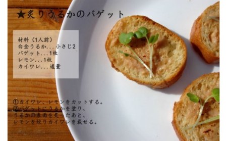 白金うるか（岐阜の清流「長良川」鮎の白子の塩辛）　珍味☆希少！