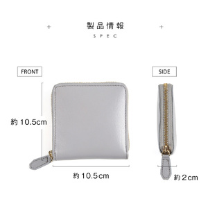 二つ折り財布 本革 レディース PINK｜二つ折り